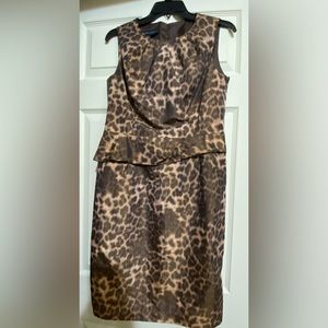 Cheetah dress by Anne Klein
